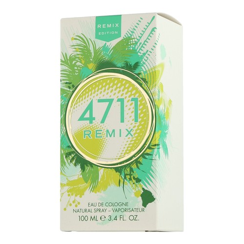 4711 remix cologne - remix, green